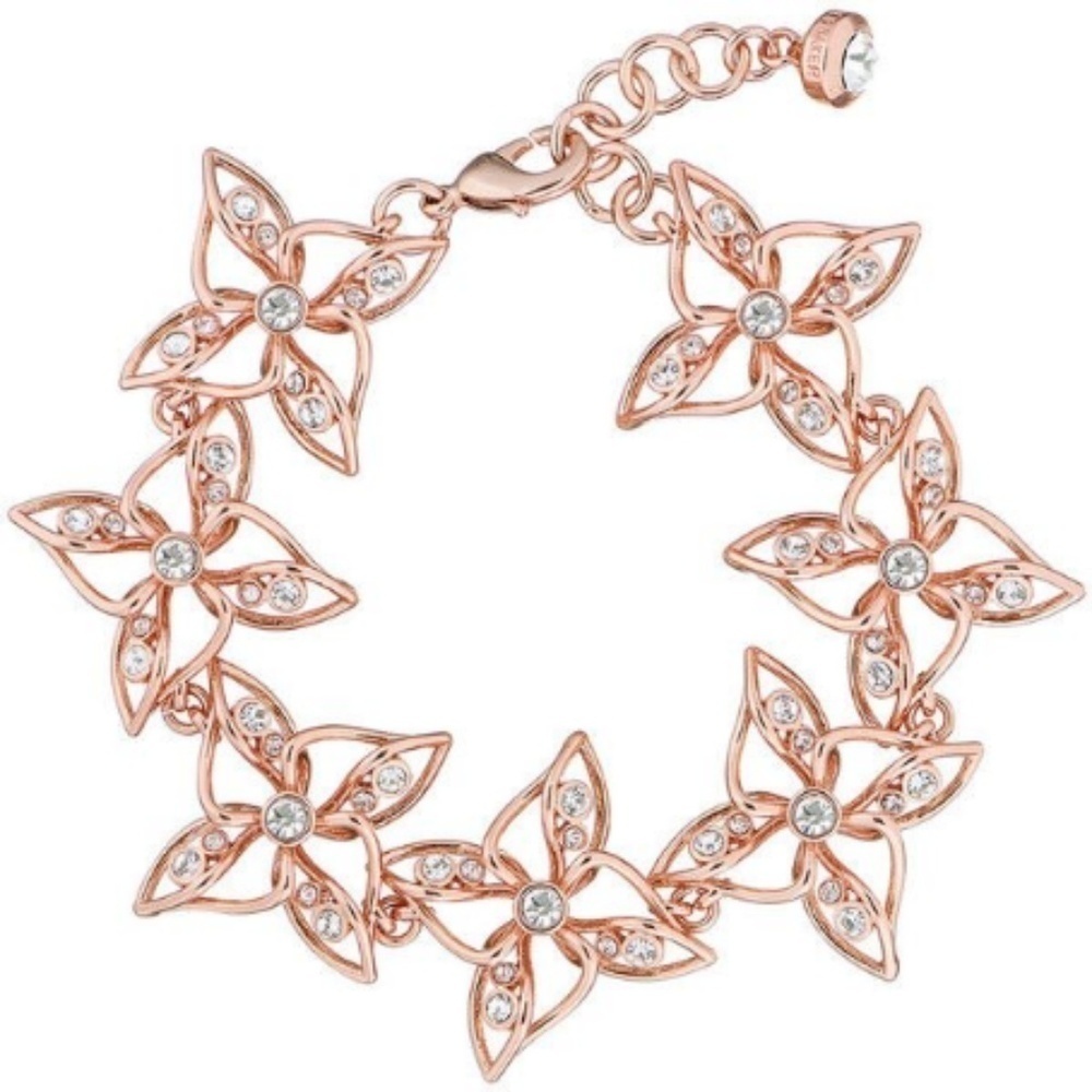 💕TED BAKER LONDON💕 Gold Charo Crystal Breeze Necklace NWT - Picture 3 of 8